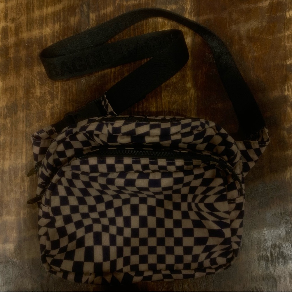 Baggu Trippy Checker Fanny Pack
